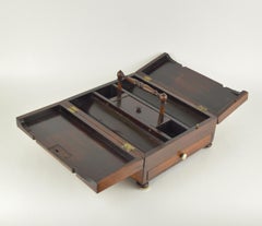 Lap Desk Writing Slope Box Rosewood, circa 1840