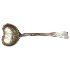 Lap over Edge Acid Etched by Tiffany and Co Sterling Silver Soup Ladle