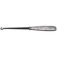Lap Over Edge Acid Etched by Tiffany & Co. Sterling Silver Button Hook