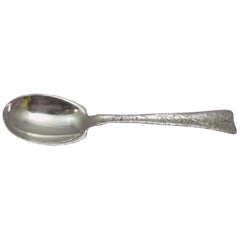 Lap Over Edge Acid Etched by Tiffany Sterling Preserve Spoon with Currants