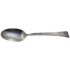 Lap Over Edge Acid Etched by Tiffany Sterling Teaspoon with Dragonflies "1885"