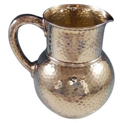 Lap over Edge by Tiffany & Co. Sterling Silver Water Pitcher Hammered