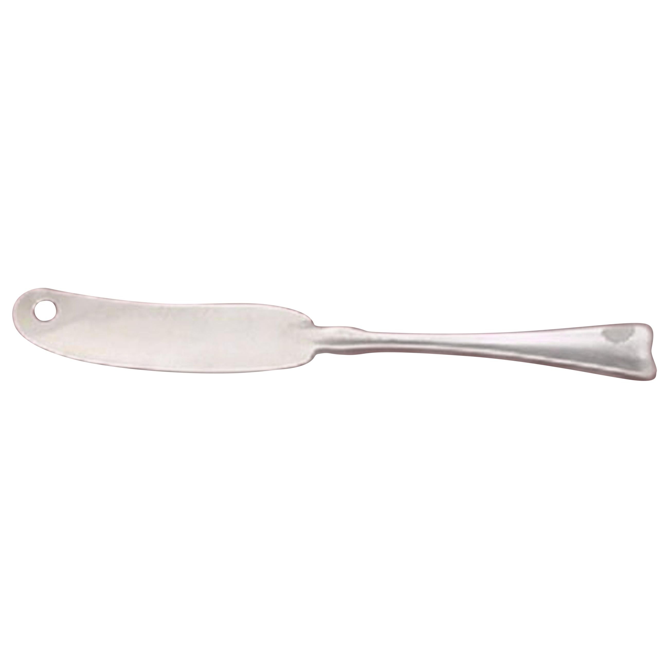 Lap over Edge Plain by Tiffany and Co. Sterling Silver Butter Spreader