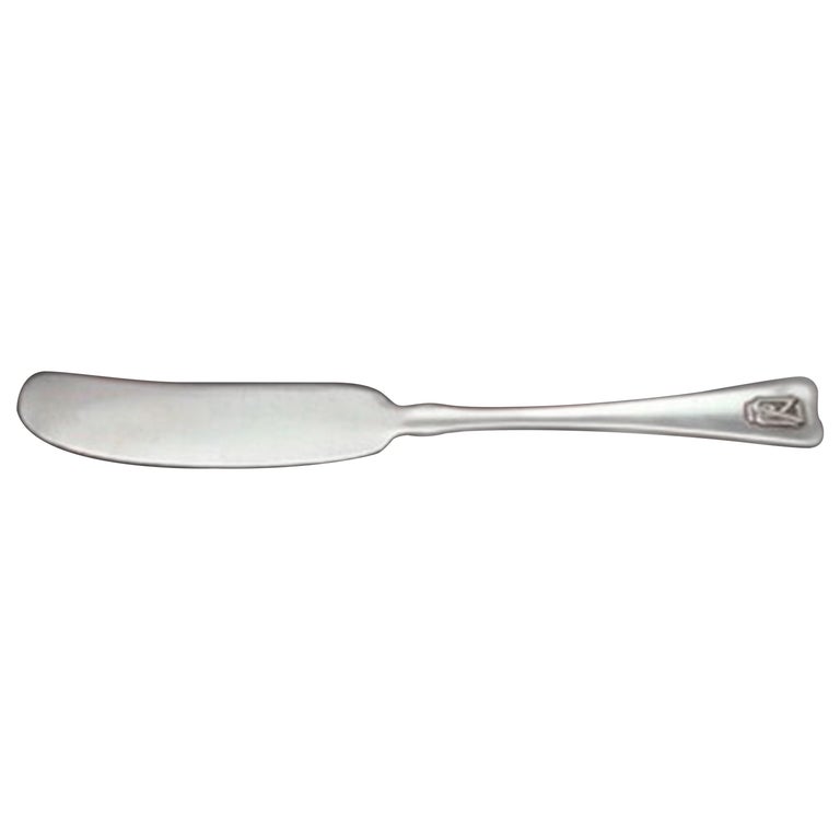 Lap over Edge Plain by Tiffany and Co. Sterling Silver Butter Spreader