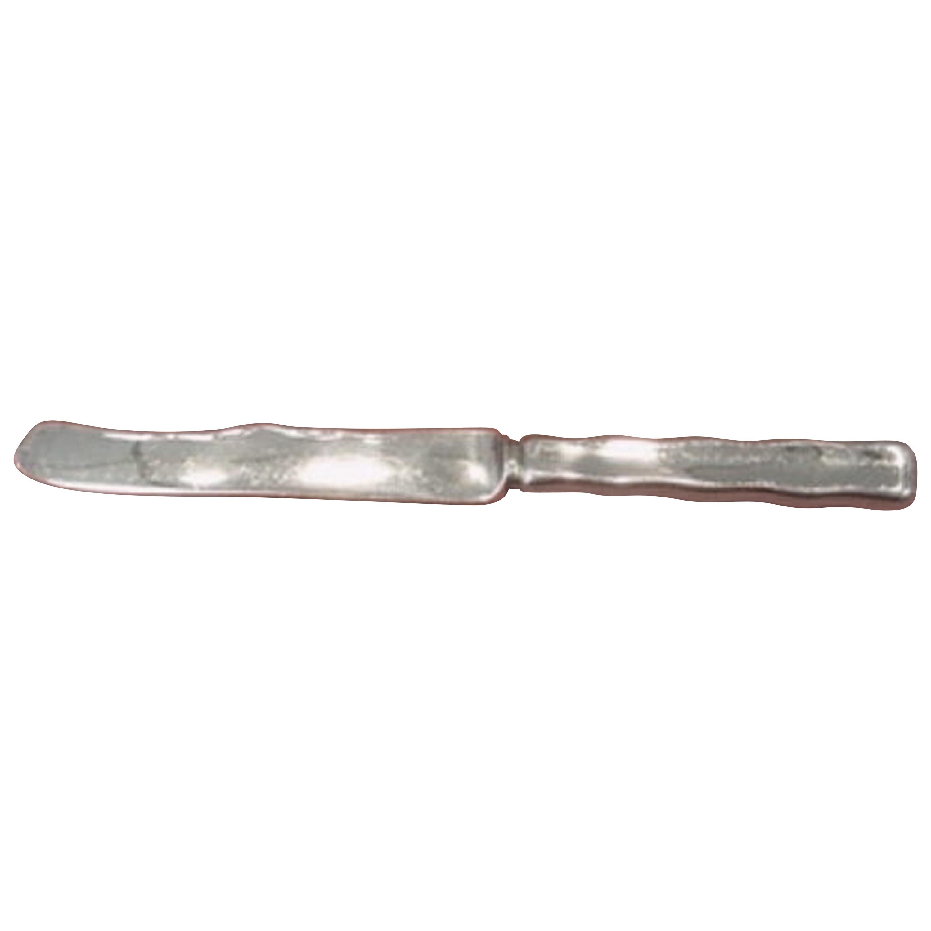 Lap Over Edge Plain by Tiffany & Co. Sterling Silver Tea Knife Wavy