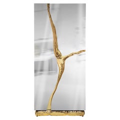 Lapiaz Cabinet - Hand-Polished Steel & Brass - Boca do Lobo