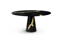 Lapiaz Dining Table - Hand-Crafted Joinery Brass & Veneer - Boca do Lobo