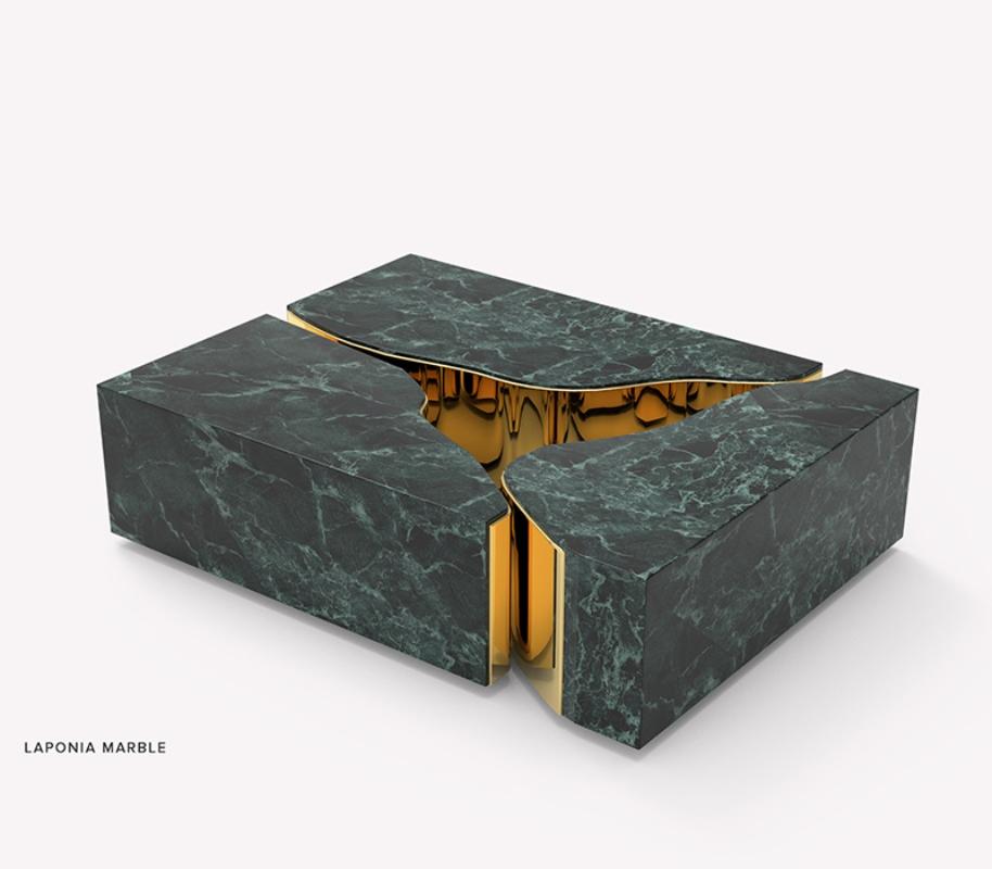 Modern Classic Marble Lapiaz Center Table by Boca do Lobo In New Condition For Sale In New York, NY