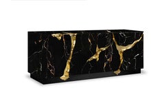 Lapiaz Portoro Marble Sideboard - Hand-Crafted Joinery & Brass - Boca do Lobo