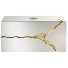 Lapiaz Suspension Cabinet with Polished Brass Tears