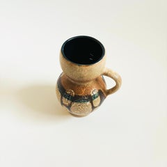 Lapid Israel Pottery Vase with Handle