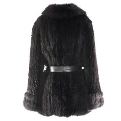 Byte Giuliana Teso Lapin fur coat size 40