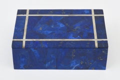 lapis box with silver