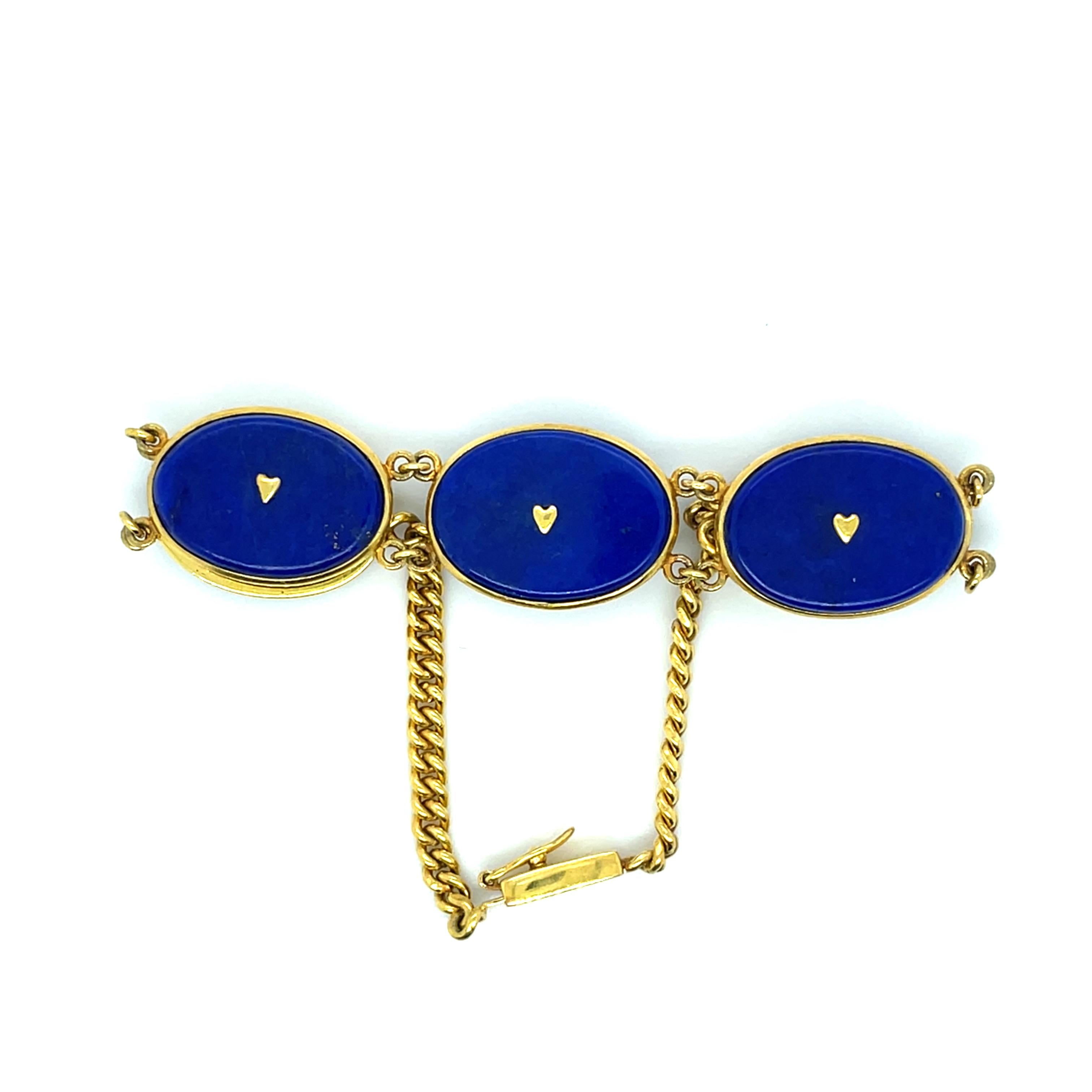 Lapis Bracelet For Sale 4