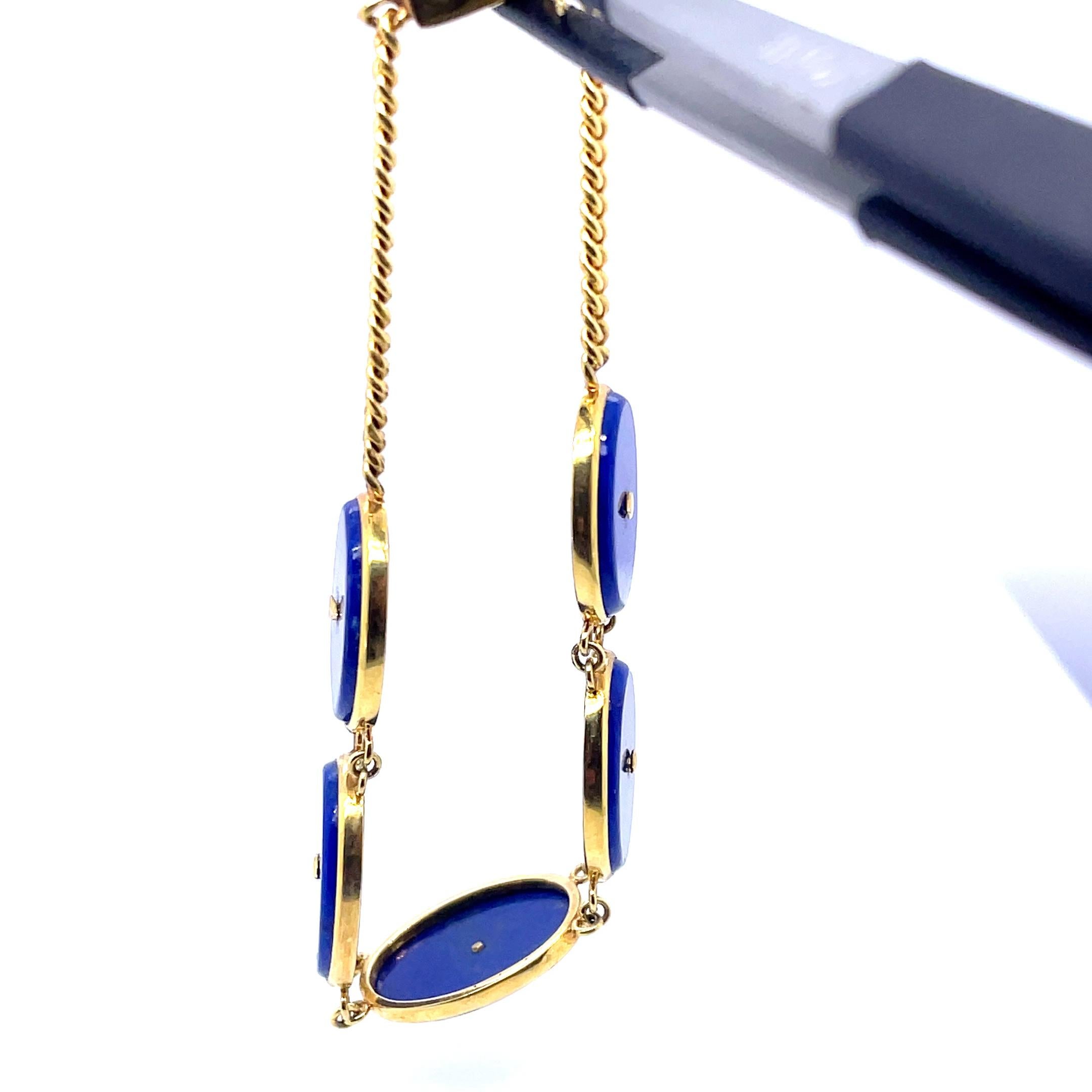 Lapis Bracelet For Sale 6