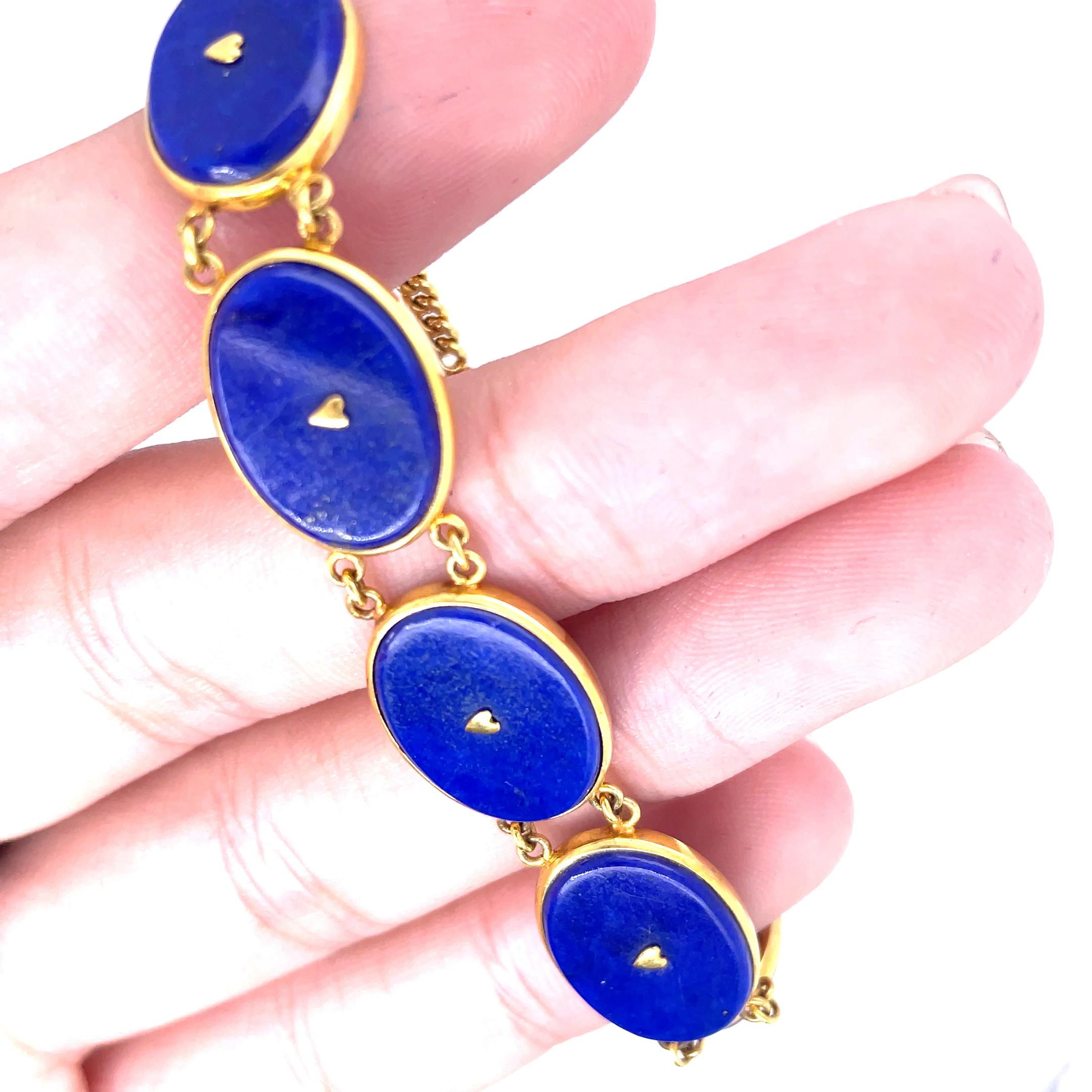 Lapis Bracelet For Sale 9