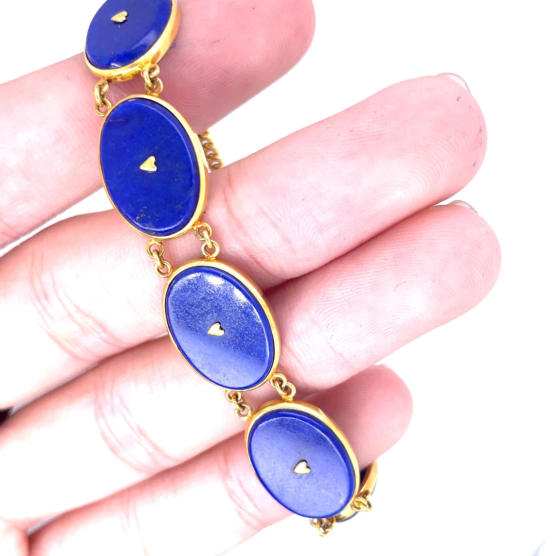 Lapis Bracelet For Sale 11