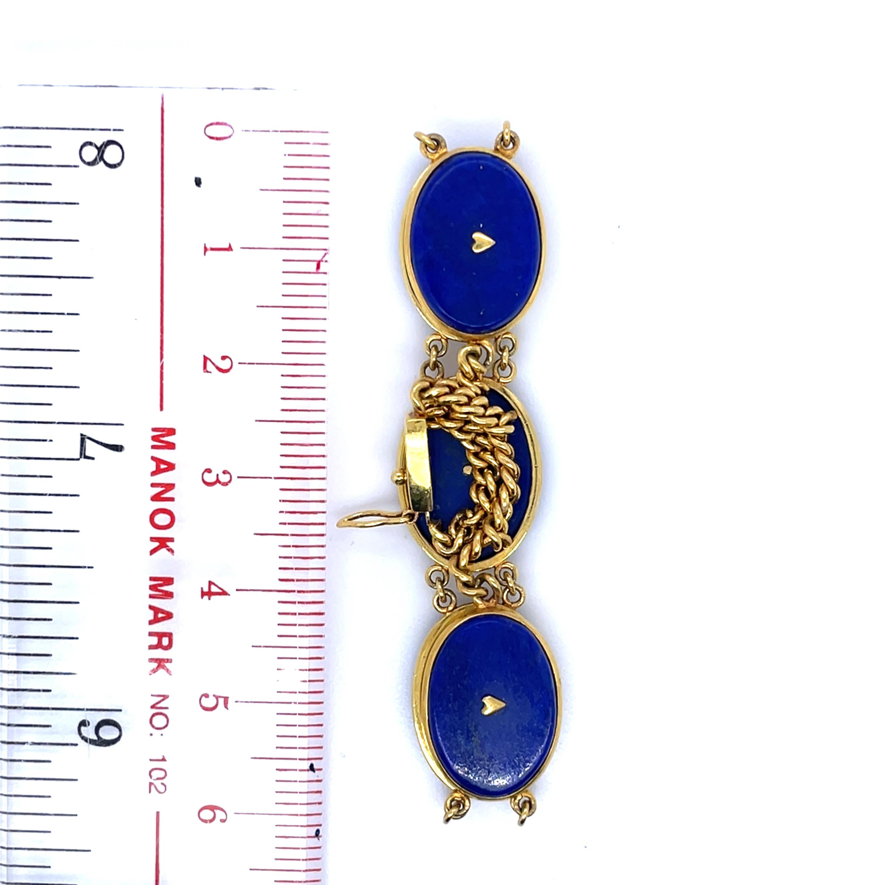 Lapis Bracelet For Sale 12
