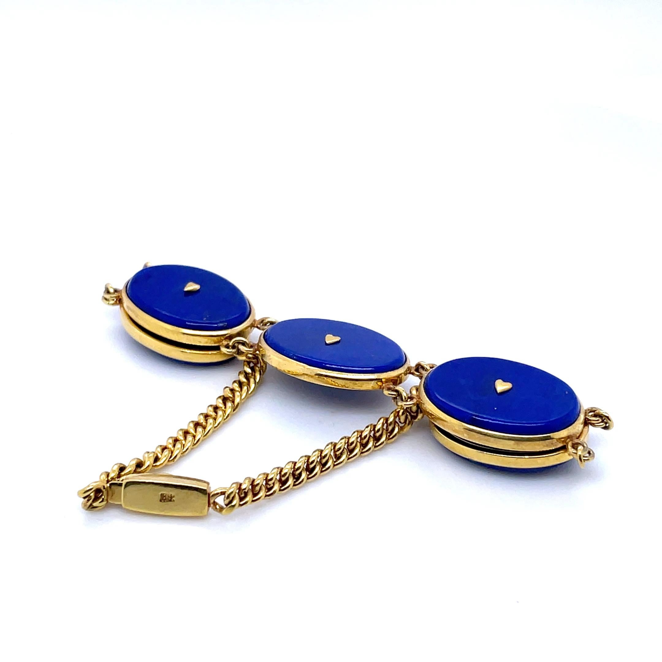 Contemporary Lapis Bracelet For Sale