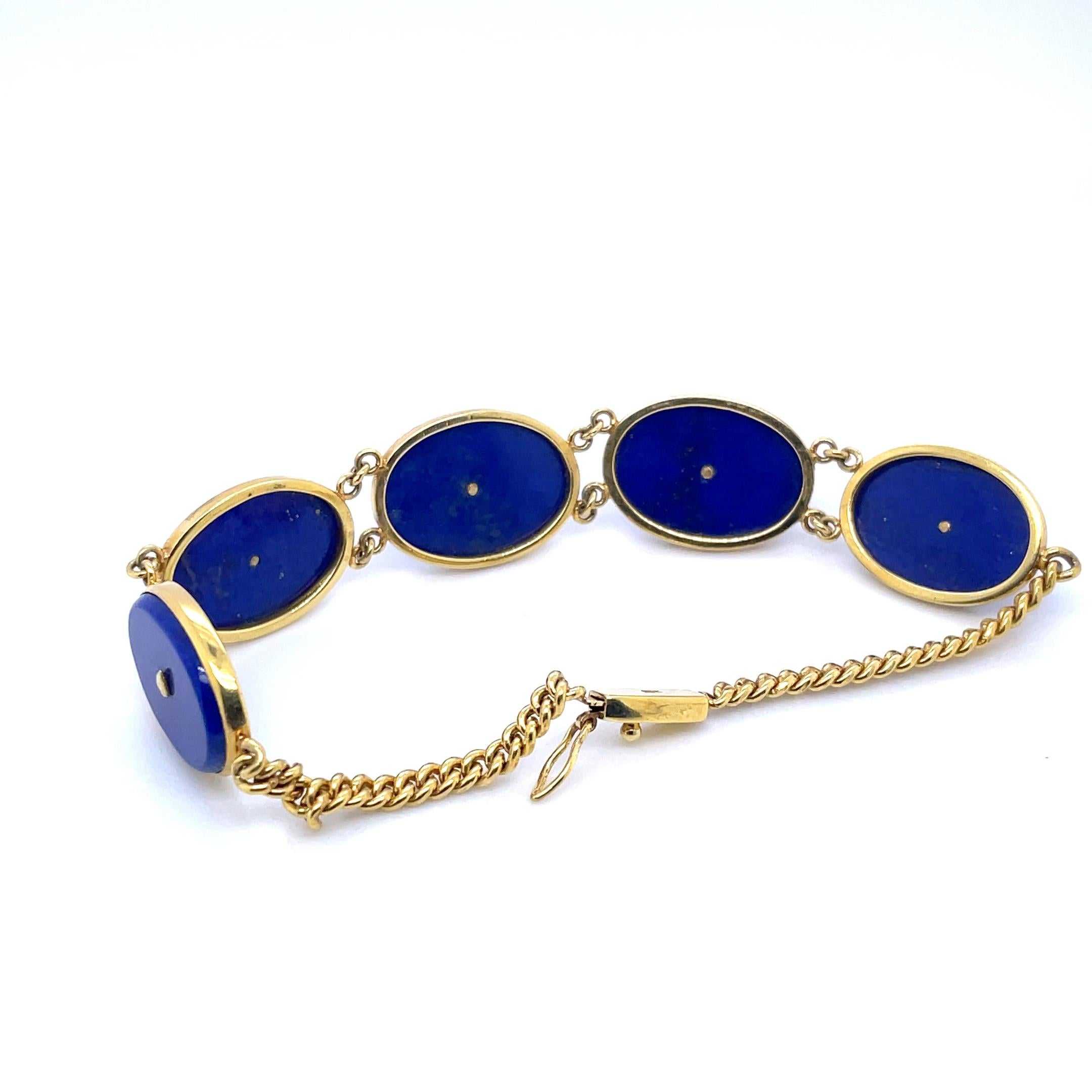 Lapis Bracelet For Sale 1