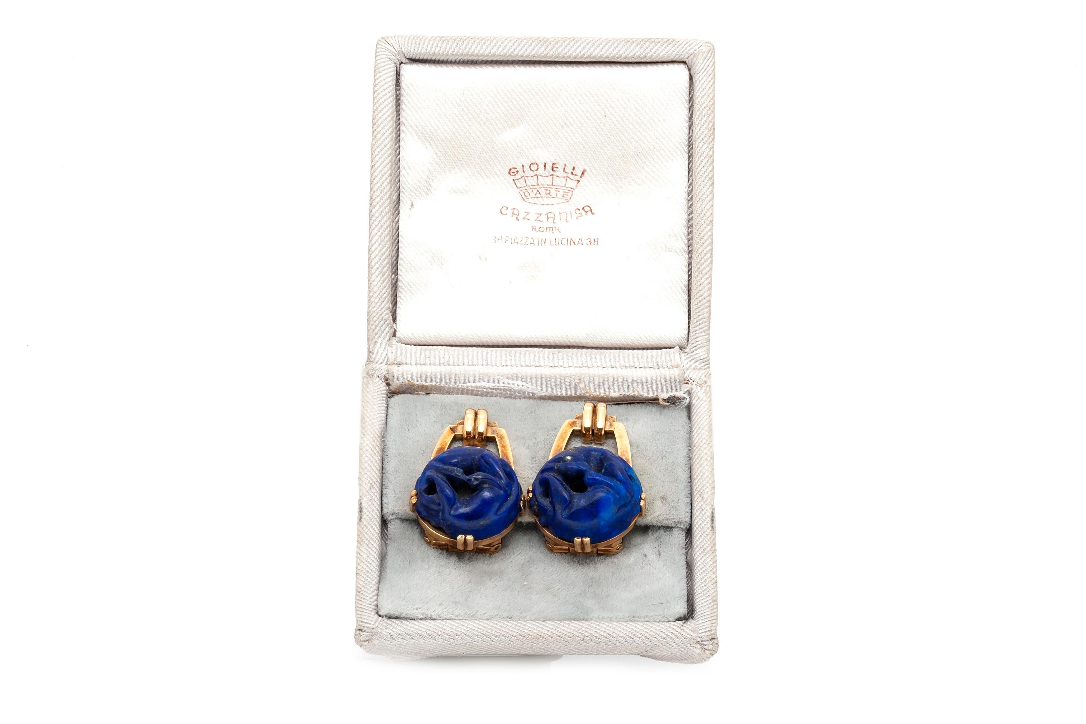 Lapis Double Clip In Good Condition For Sale In New York, NY