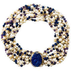 Retro Beaded Necklaces
