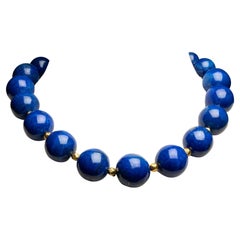 Lapis Lazuli Beaded Necklaces
