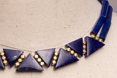 Lapis Lazuli and 18K Gold Necklace