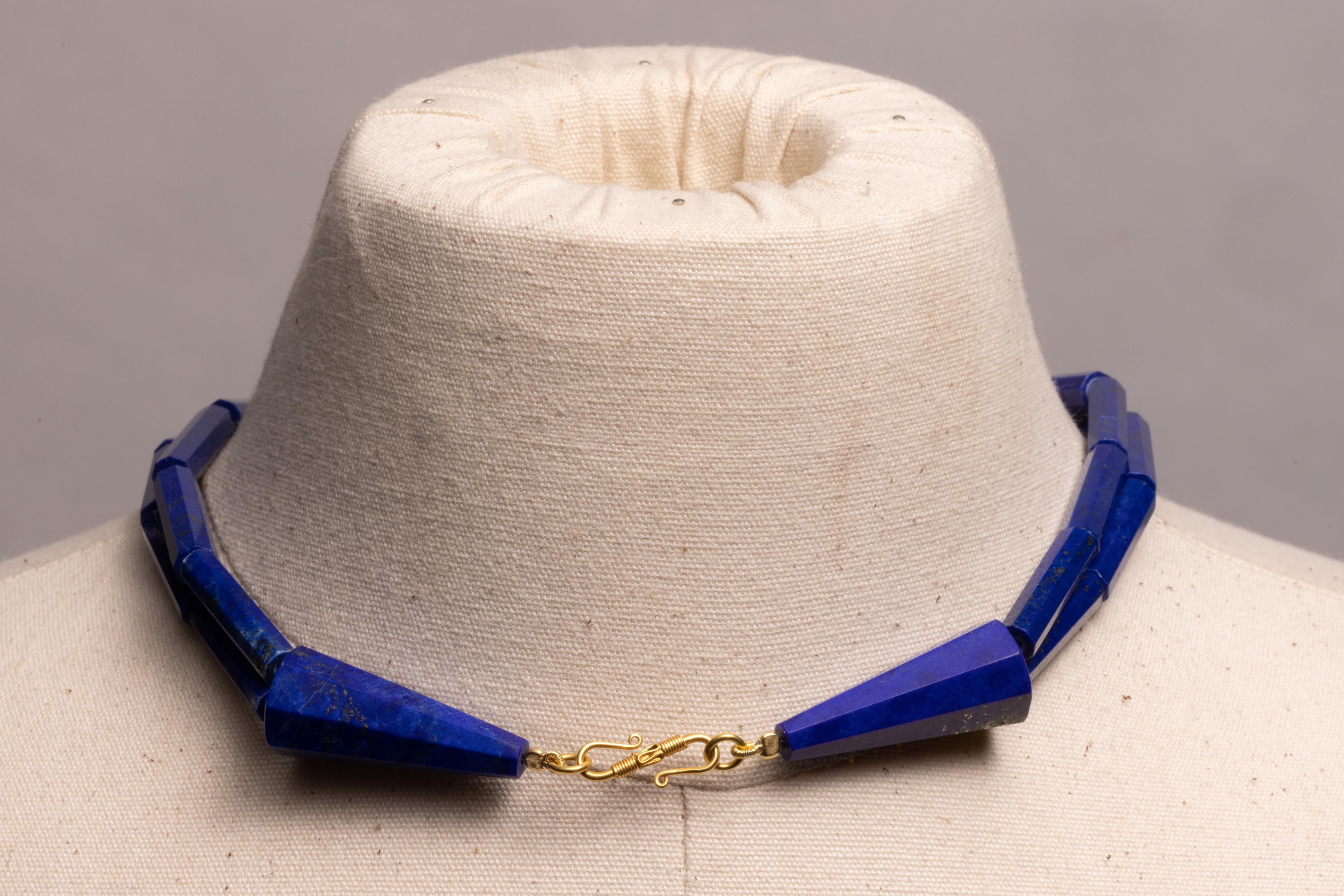 collana lapislazzuli e oro