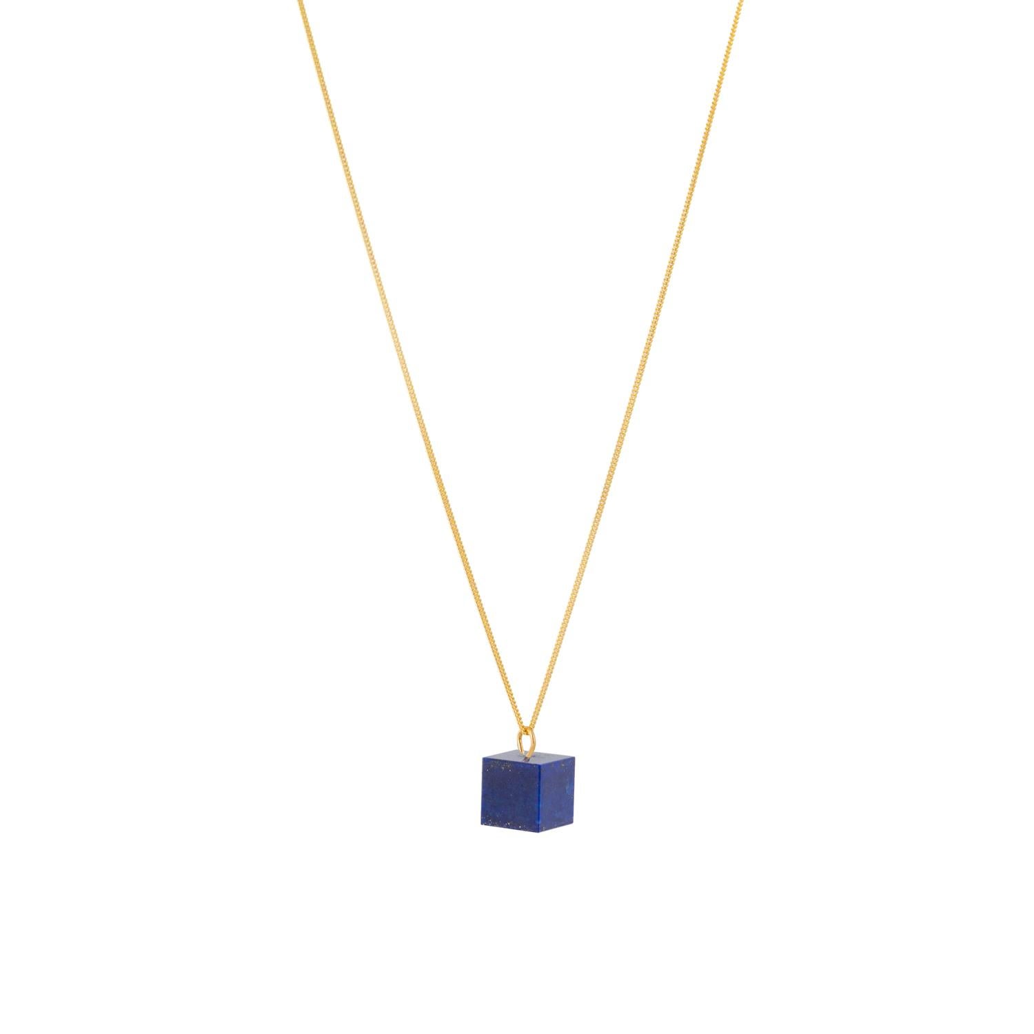 Lapis Lazuli and 9 Karat Gold Necklace In New Condition For Sale In Ballynahinch, Co Down