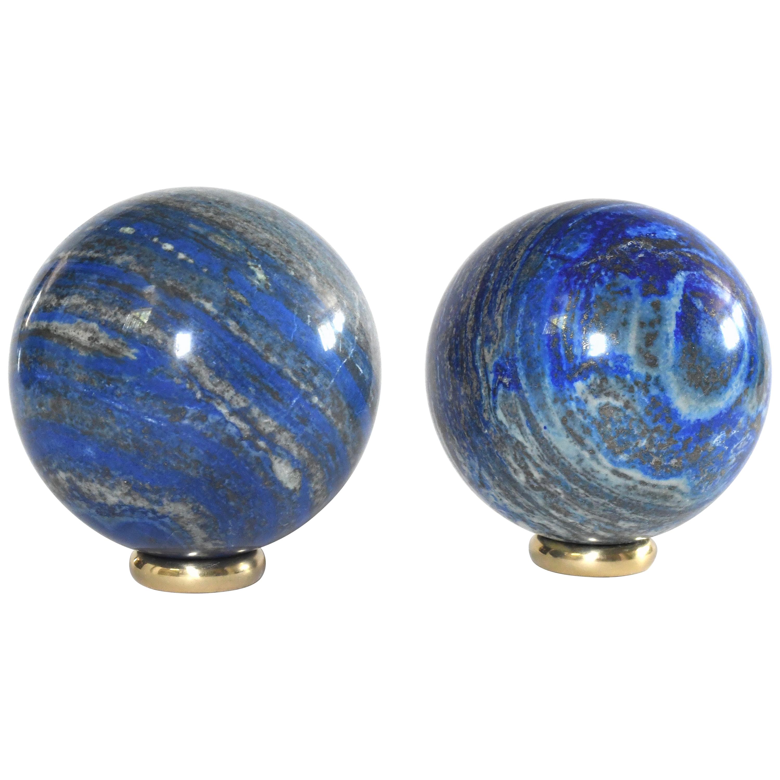 Balles lapis-lazuli