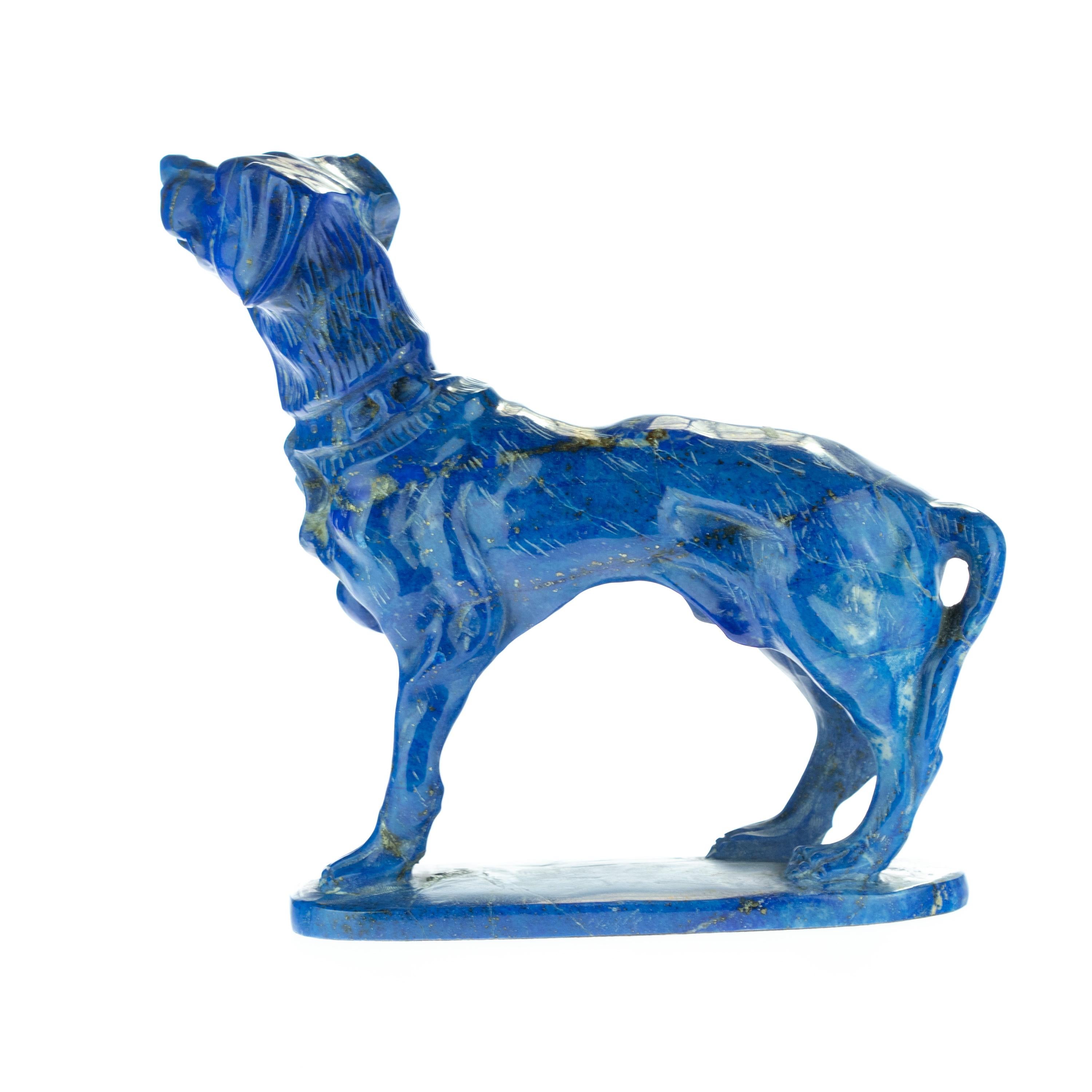 lapis lazuli dog