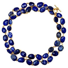 Lapis Lazuli chain necklace