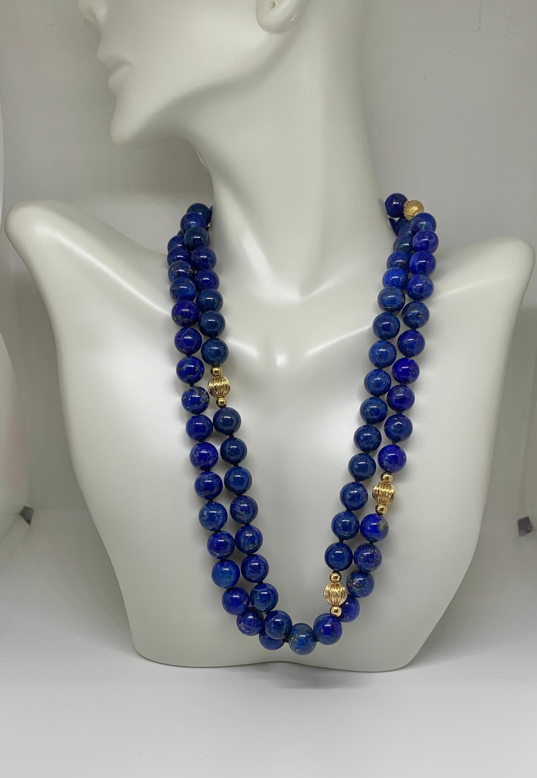Lapis Lazuli Diamond Dangle Drop Earrings Retro Mid-Century Modern 18 Karat Gold For Sale 5