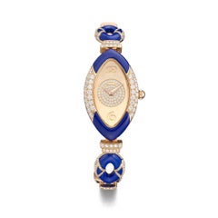 Lapis Lazuli & Diamond Watch
