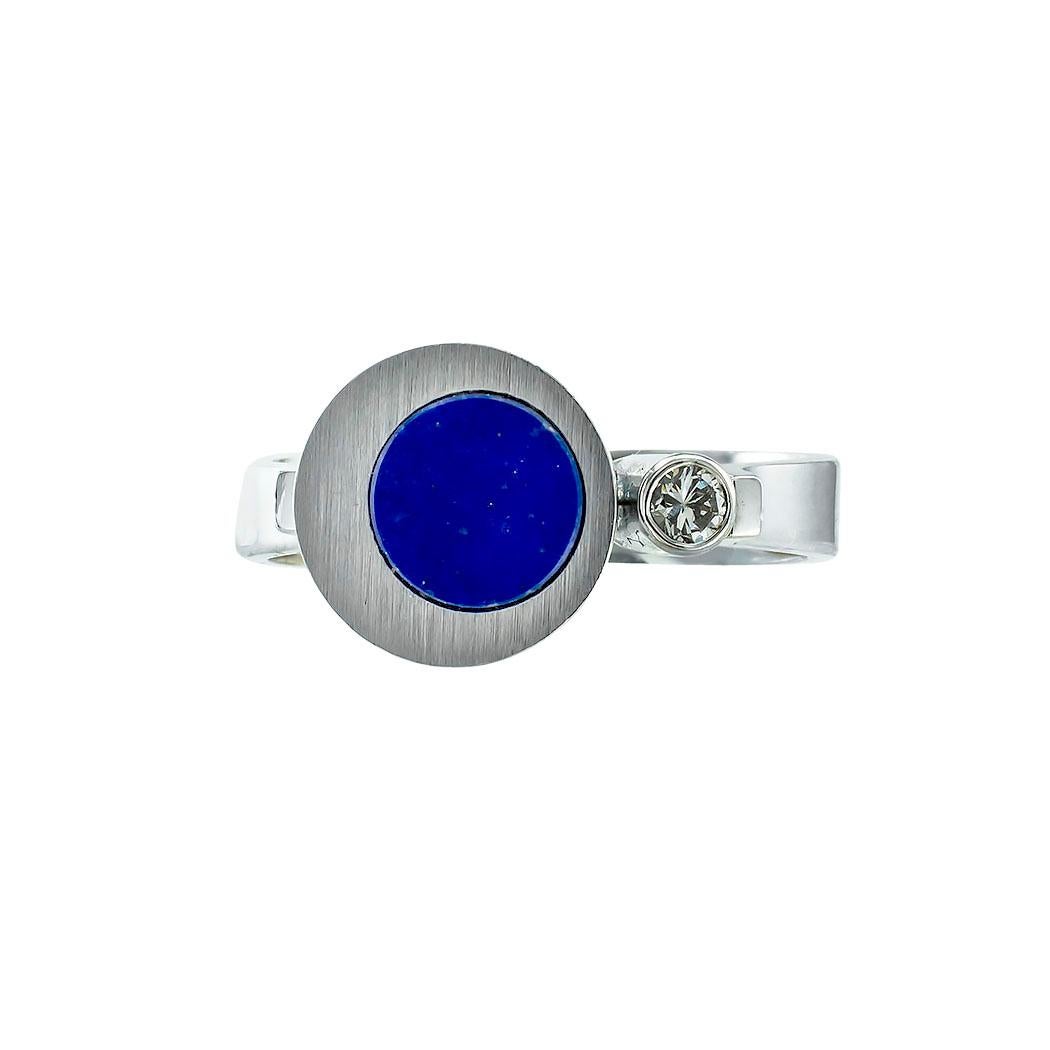 lapis lazuli engagement ring