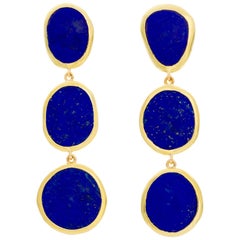 Boucles d'oreilles - Lapis-lazuli