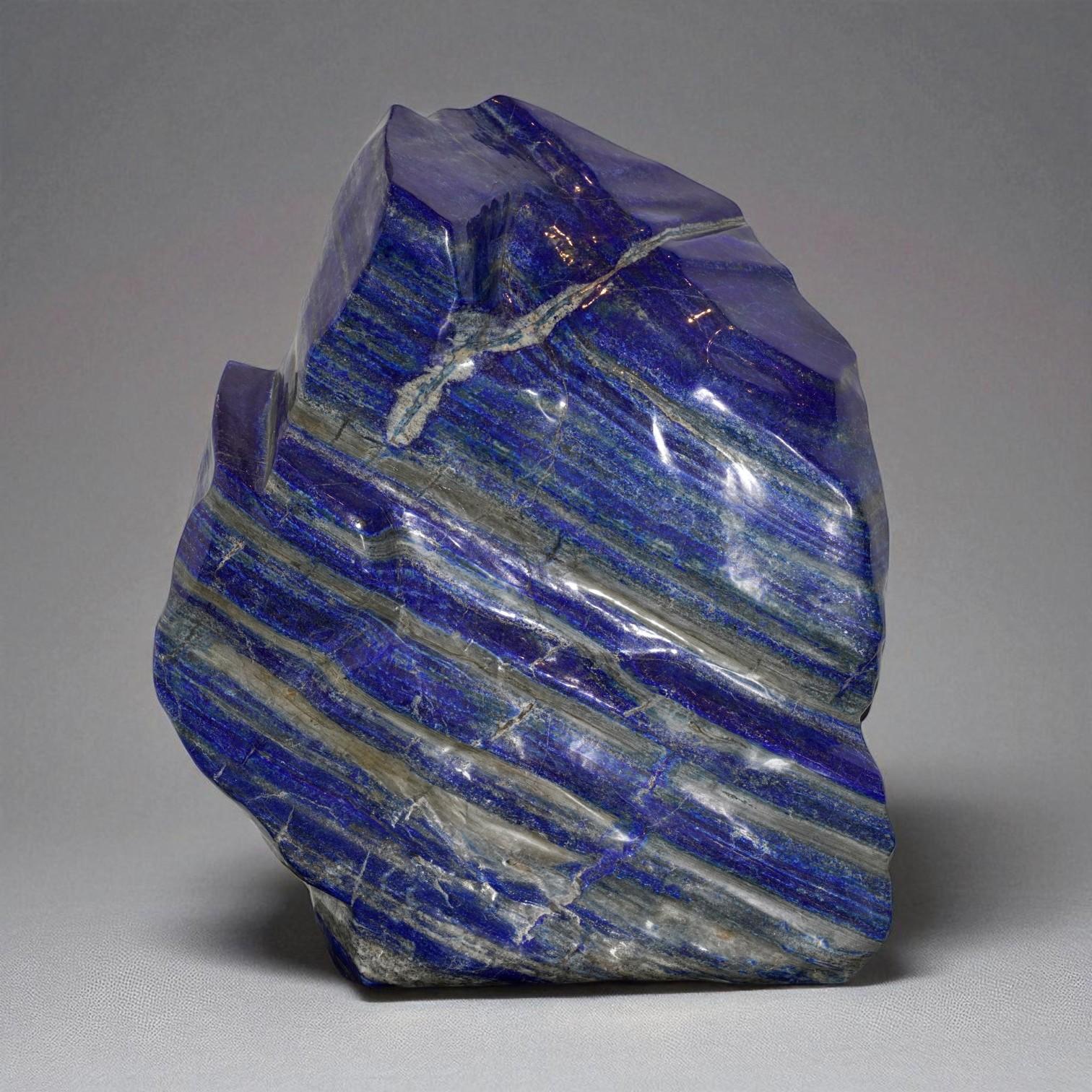 Lapislazuli Freiform (Afghanisch) im Angebot