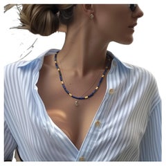 Lapis Lazuli Beaded Necklaces