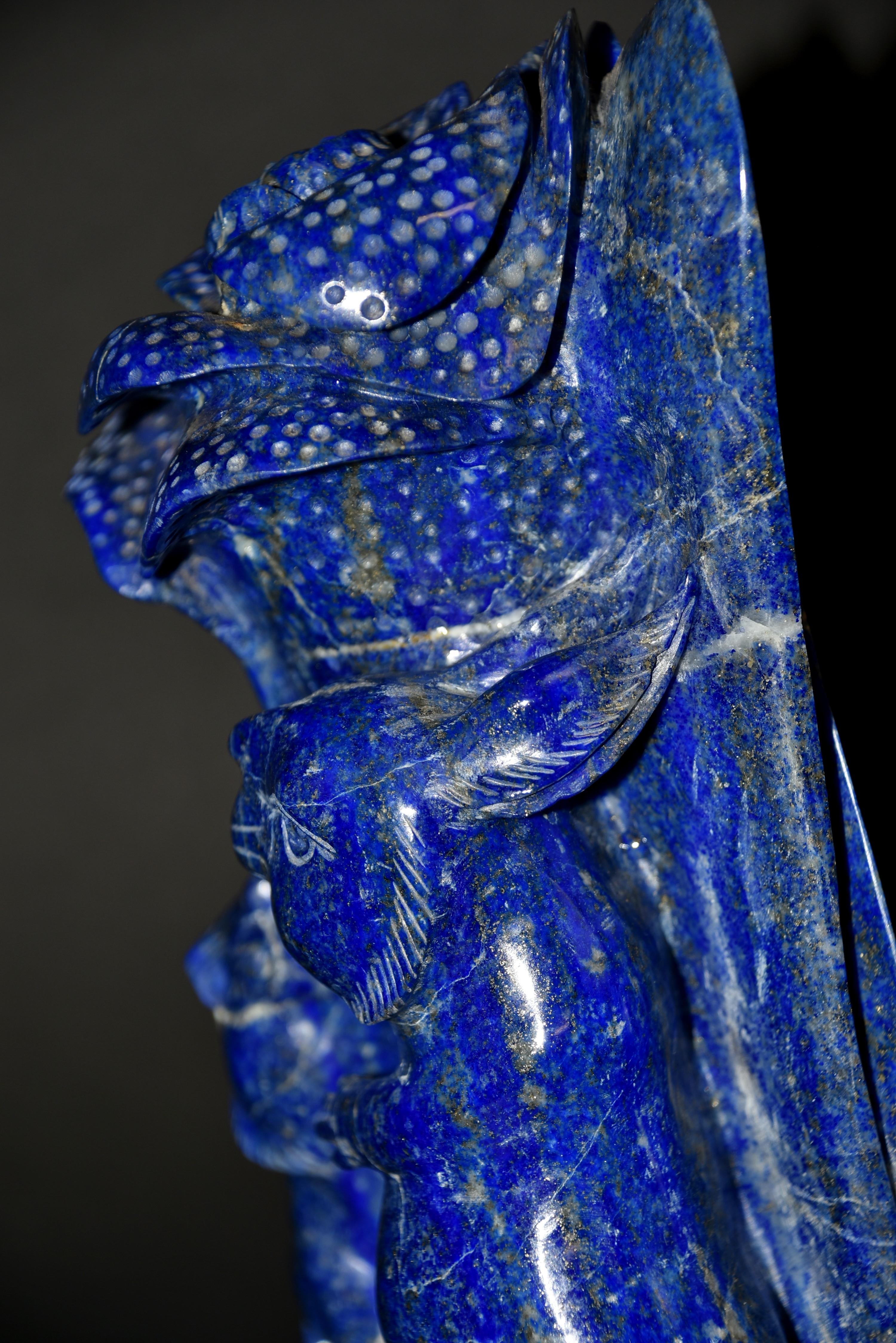 Lapis Lazuli Good Fortune Kaninchen 7,25 Lb im Angebot 5
