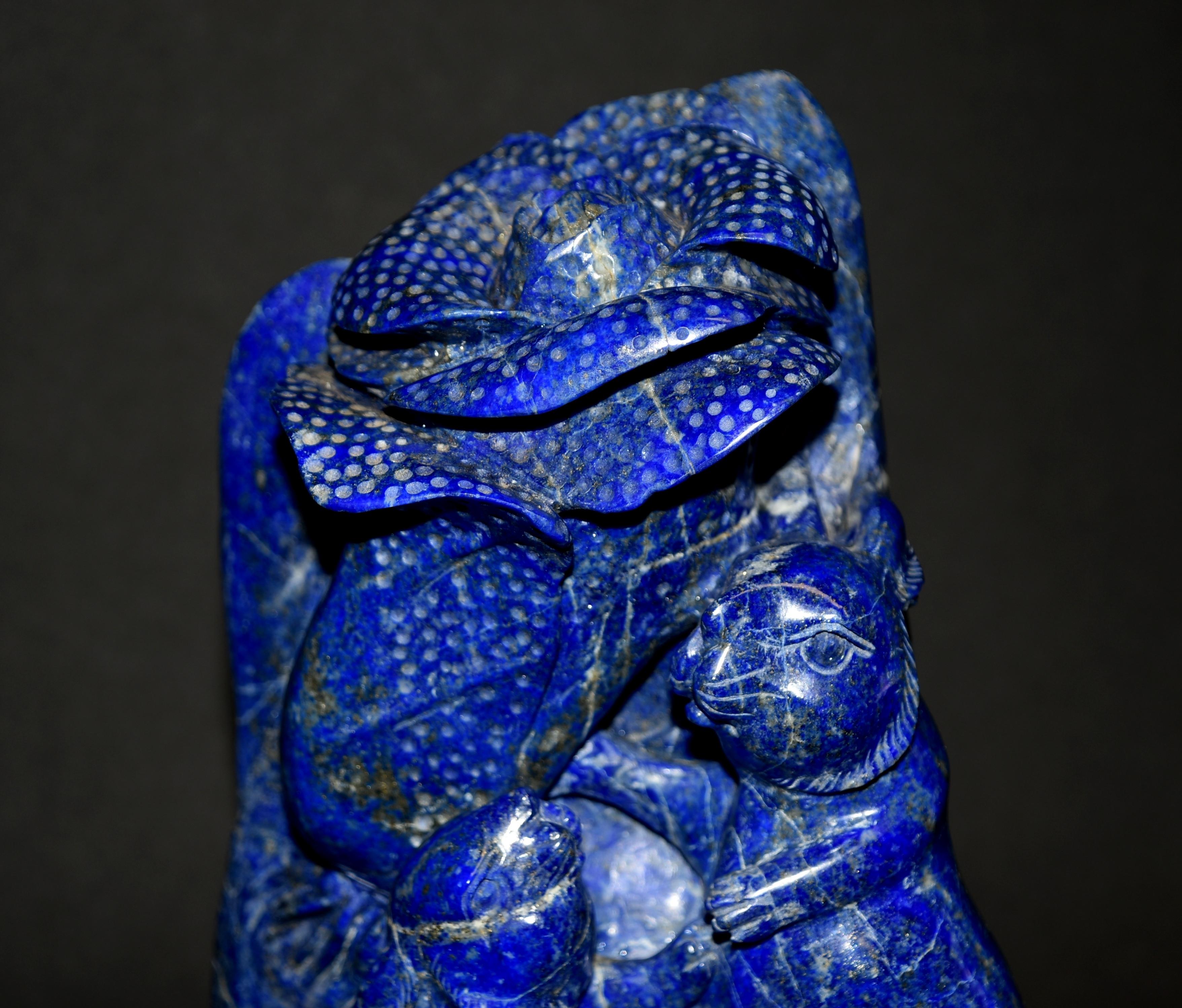 Lapis Lazuli Good Fortune Kaninchen 7,25 Lb (Asiatisch) im Angebot