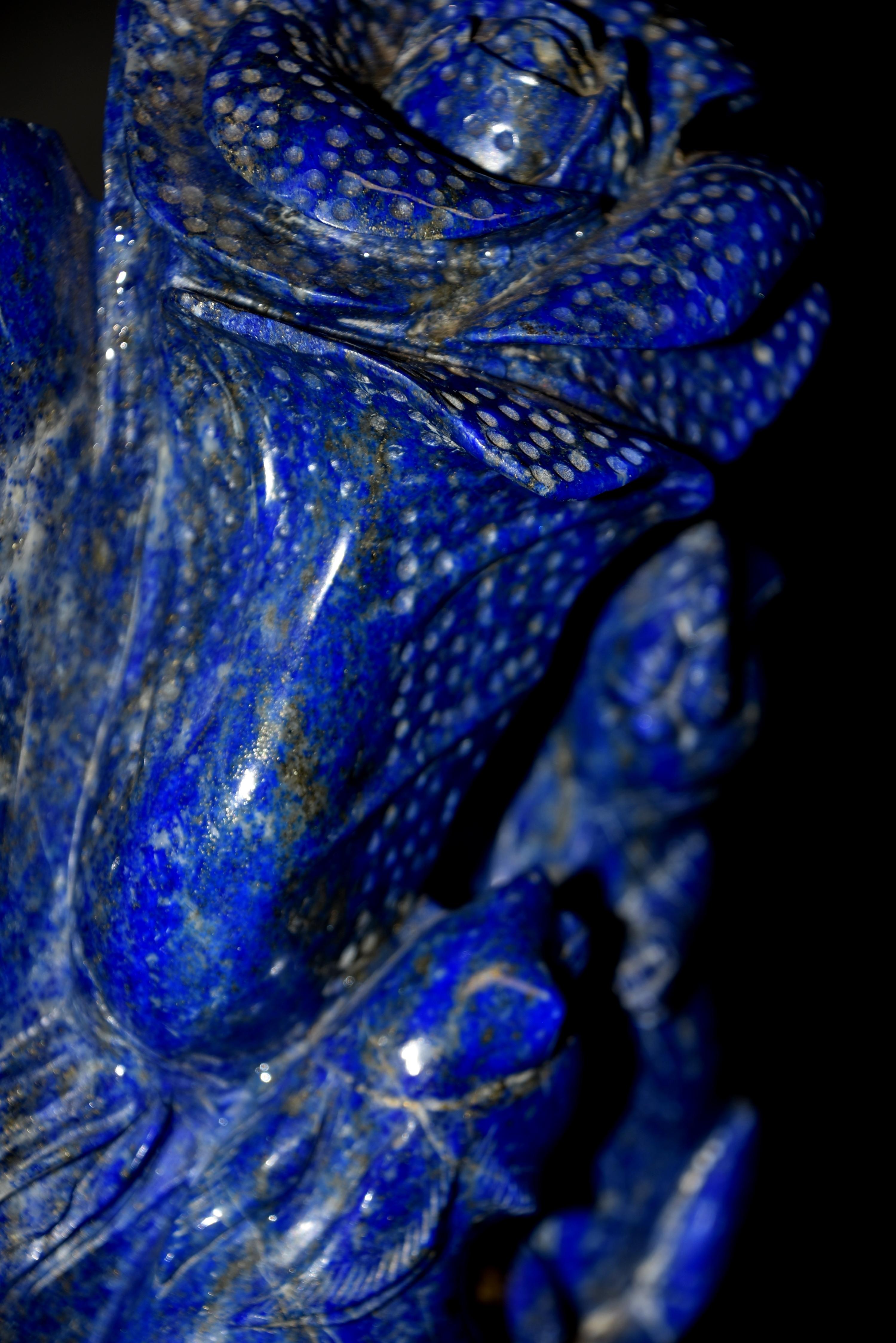 Lapis Lazuli Good Fortune Kaninchen 7,25 Lb (20. Jahrhundert) im Angebot