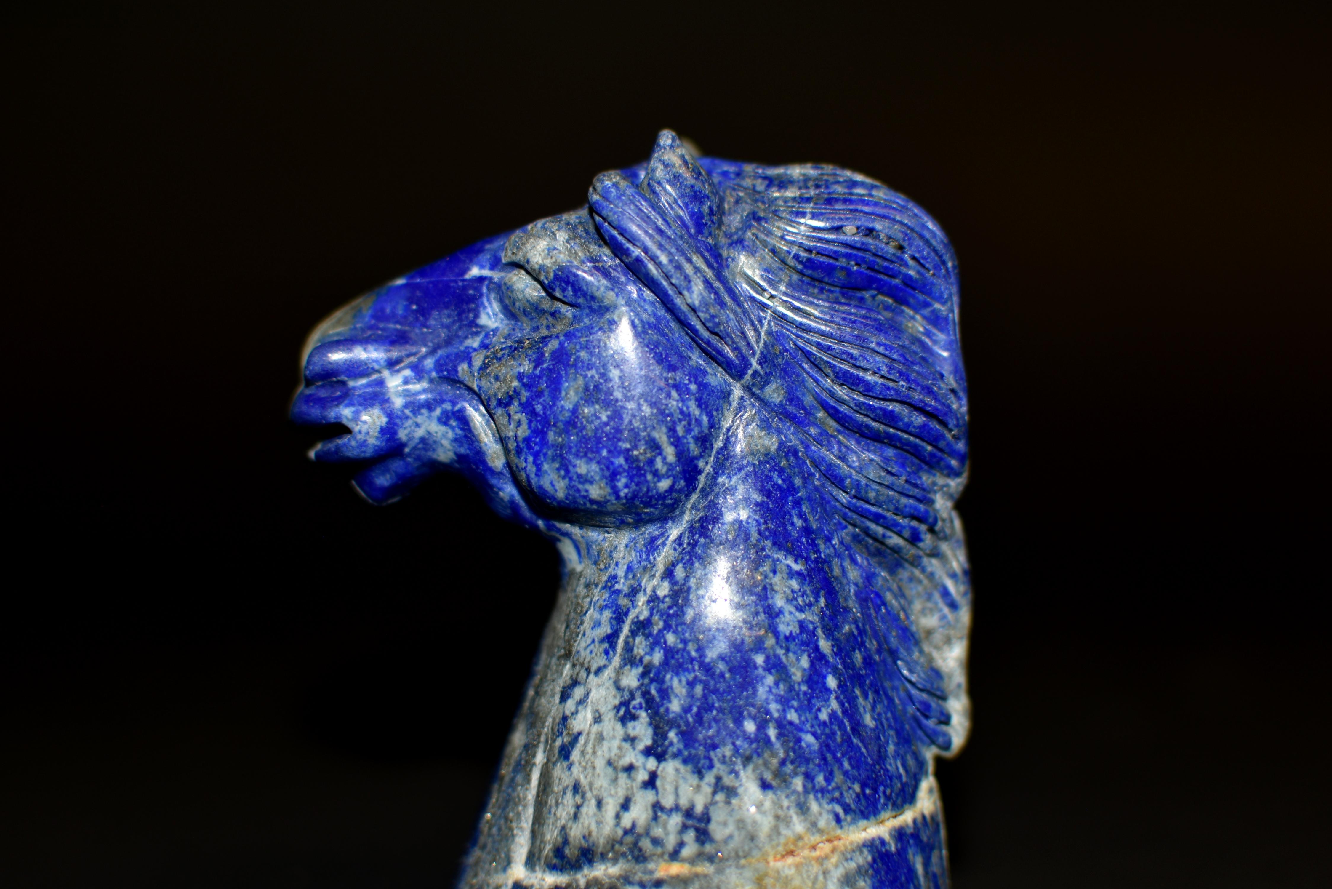 Chevalier à cheval Lapis Lazuli en vente 4