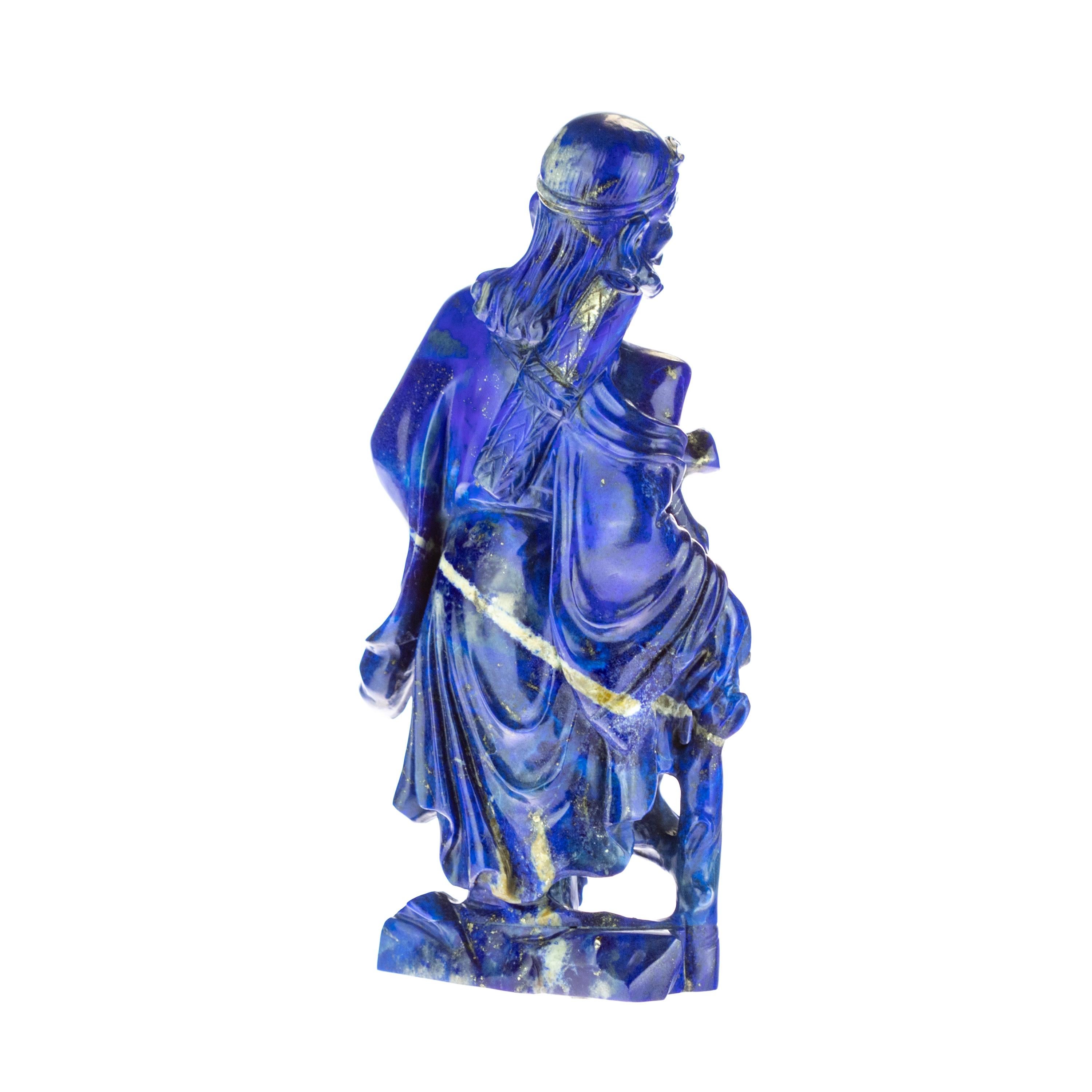 lapis lazuli figurine