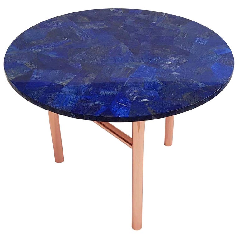 Lapis Lazuli Mosaic Table For Sale at 1stdibs