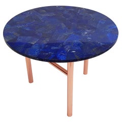 Table en mosaïque lapis-lazuli