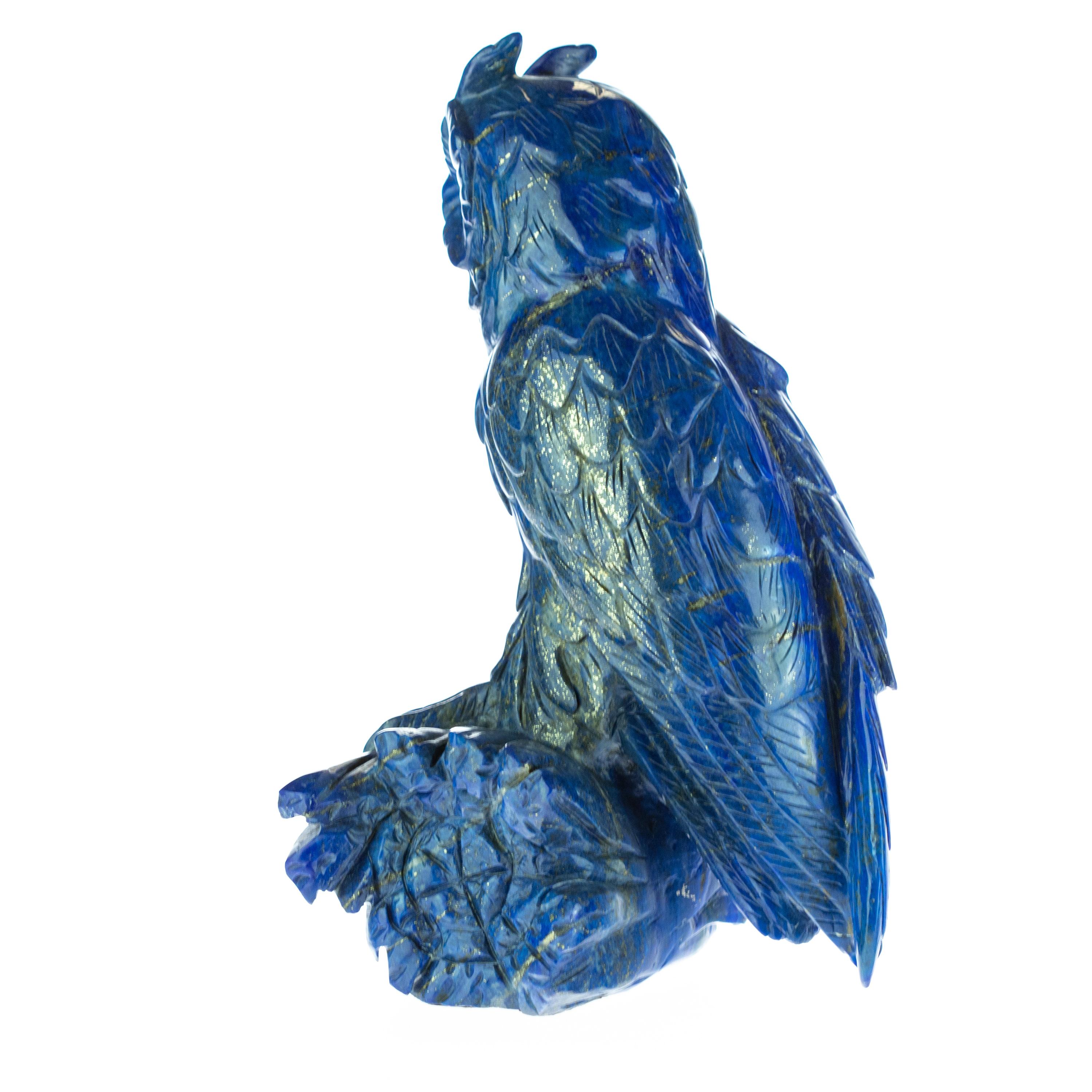 lapis lazuli owl