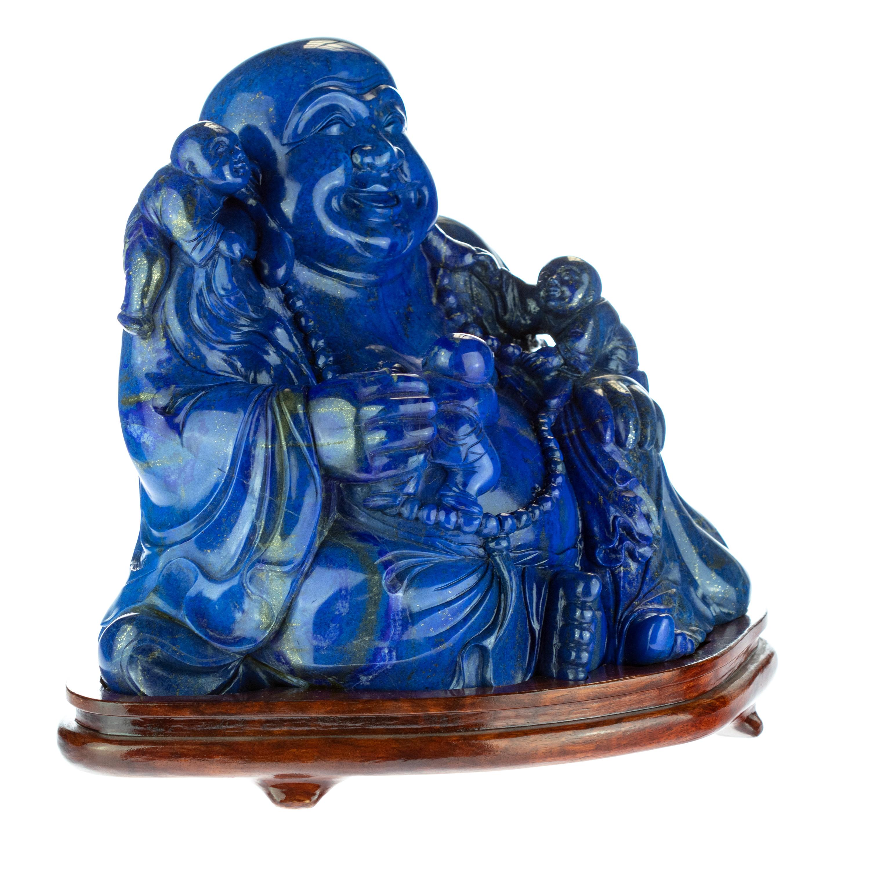 lapis lazuli buddha