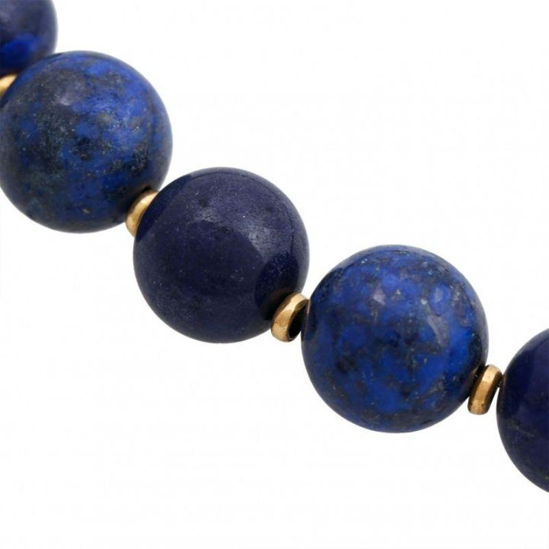 Modern Lapis Lazuli Necklace For Sale