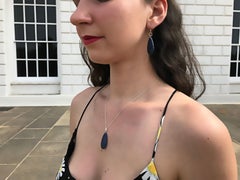 Halskette mit Lapislazuli, Lapislazuli und Lapislazuli aus Sterlingsilber von nlanlaVictory